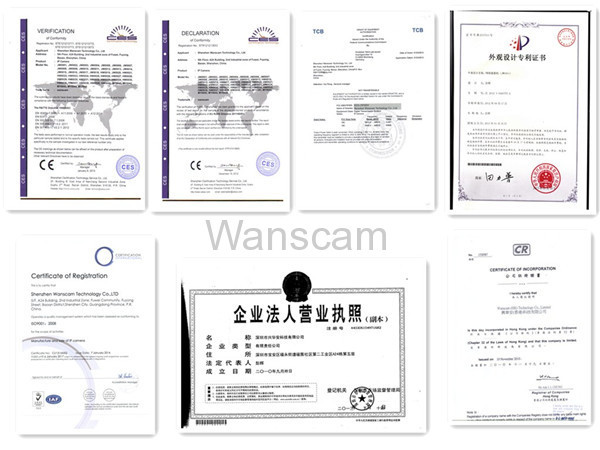 Certificates