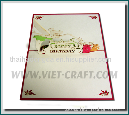 BIRTHDAY 3D POP UP GREETING CARD