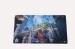 Natural Rubber Play Mat Smooth Surface With Polyester Fabric Top