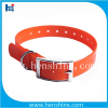 orange dog collar tpu collar