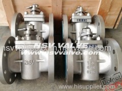 Non Lubricated Plug Valve