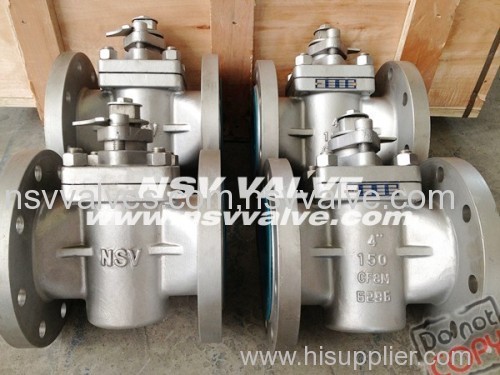 Non-lubricated type plug valve