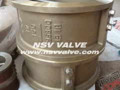 C95800 Dual Plate Swing Check Valve