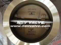 Ni-Al-Bronze Dual Plate Swing Check Valve