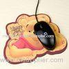 240x215mm CMKY printing or heat transfer pvc surface + EVA base Skidproof Wrist Support mouse pads