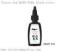 1OZ True Black Color Eternal Tattoo Ink OEM Kuro Sumi For Tattooing Body