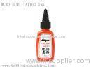 Orange Color Eternal Tattoo Ink Kuro Sumi OEM For Body Tattooing