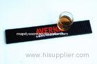 Customized black soft pvc bar mat for beer promotion gift