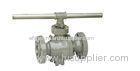 300lb Free Leakage API 6D Casting Trunnion Ball Valve For Chemical , DN50-DN1200