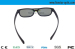 Better effect polarized lens 3d glasses high flexible plastic frame 3d glassed for adult