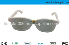 Classic 3d circular polarizer 3d glasses with colorful plastic frame for 3d image