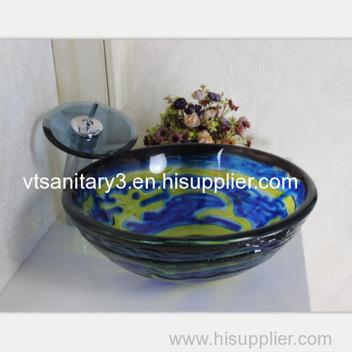 rock granite bathroom sink