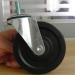 4 inches threaded stem side locking swivel casters