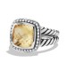 11mm lemon citrine albion ring sterling silver jewelry fashion ring
