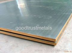 Titanium clad copper sheet