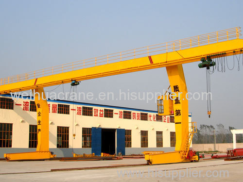 Sell Single Girder Portal Crane with Hook for Project