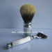 metal handle shaving brush stet