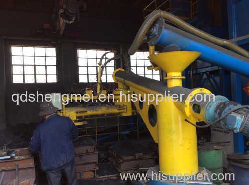 double arm resin sand mixer