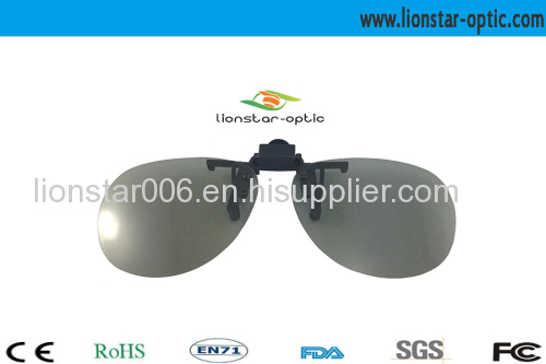 RealD cinema circular polarized 3D Glasses for shortsight people with comfortable design