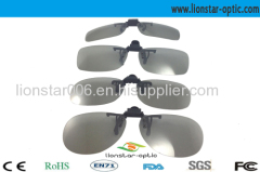 RealD cinema circular polarized 3D Glasses for shortsight people with comfortable design