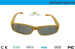 Cinema use kids' circular polarized 3d glasses with high effect