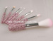 Gem cosmetic makeup brushes