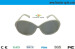 Milk White Frame Circular Polarized 3D Glasses for 3D Cinema and Family TV