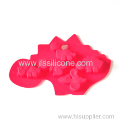 Funny and cute Silicone Dinosaur baking Mold Jelly Ice Mold Chocalate Mould Cake Mould