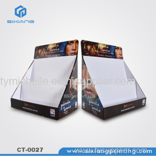 Custom color printing display stand corrugated cardboard manufacturer