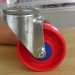 swivel PP industrial casters with bolt hole fitting