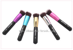 synthetic fibre makeup brush set