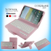 Bluetooth keyboard with folding pu leather case for Samsung Tab S 8.4 inch T700/705