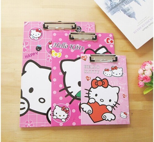 A4 / paper / hello kitty figure clip