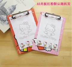 A4 / paper / hello kitty figure clip