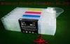 Refilled HP Z6100 800ML Refillable Ink Cartridges , Wide Format Printer Ink Cartridge