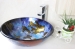 tempered glass vessel sink