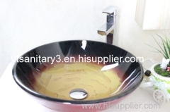 tempered glass sink toughen glass basin