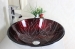 tempered glass bowl foiled glass sink