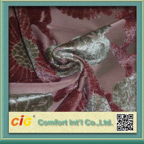 chenille jacquard fabric used for decoration