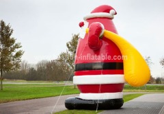 Commercial Giant Inflatable Santa Claus Model for Display