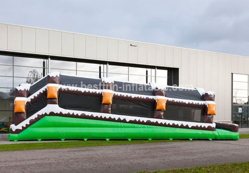 Inflatable Double Lane Slip Slide