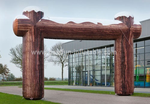 Inflatable Wooden Arch for Event