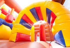 Skiing Inflatable Bounce House