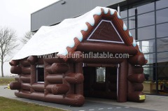 Small cabin cartoon inflatable tent