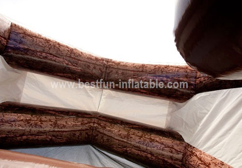 Winter theme big inflatable slides for sale