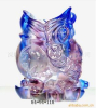 lead crystal liu li cicada pen holder chinese gift