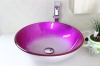 Yosemite Home Decor glass basin toilet sink