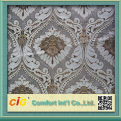 Polyester jacquard chenille upholstery fabric