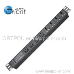 UN Type PDU 8 Outlet with anti-light anti-Surge device