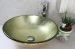 semi-counter glass basin under-counter glass basin